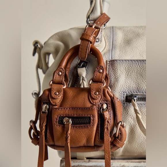 Free People Handbags - NWT Free People  EMERSON We The Free Micro Emerson Mini Bag Leather Mini